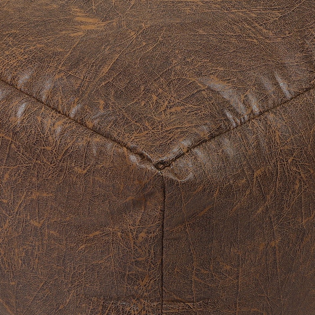 Modular Bean Bag Cover Chair 250L - Brown - Rivercity House & Home Co. (ABN 18 642 972 209) - Affordable Modern Furniture Australia