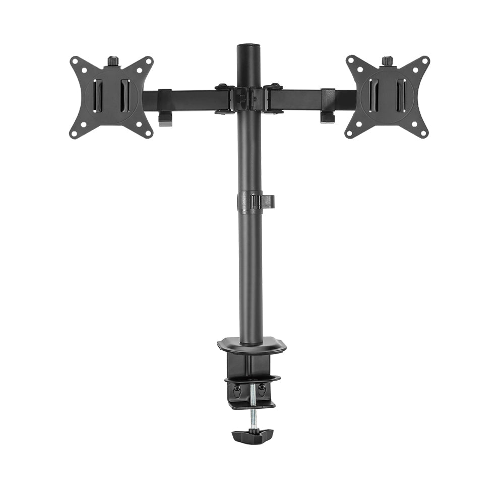 Monitor Arm Dual Desk Mount Screen Bracket Holder - Electronics > Computer Accessories > Computer Monitors & Accessories - Rivercity House & Home Co. (ABN 18 642 972 209) - Affordable Modern Furniture Australia