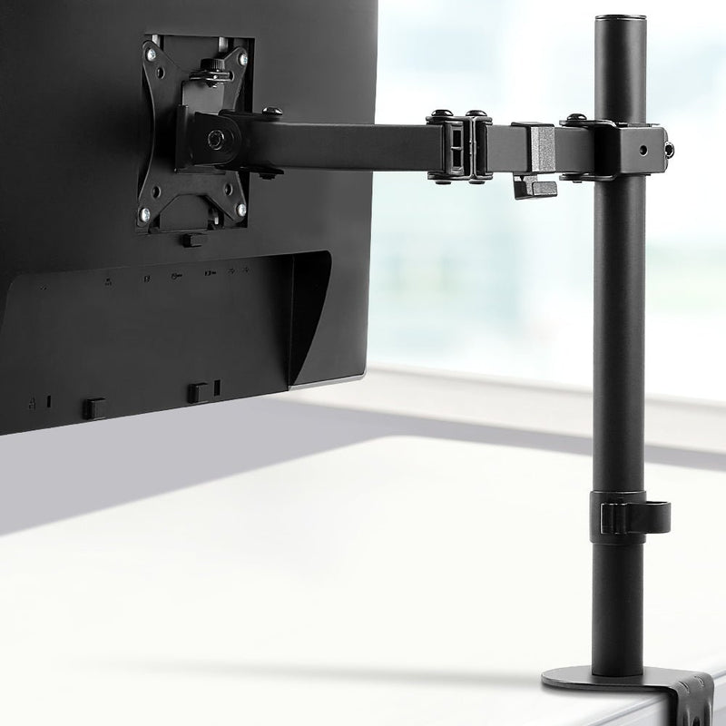 Monitor Arm Mount 32Inch Black - Rivercity House & Home Co. (ABN 18 642 972 209) - Affordable Modern Furniture Australia