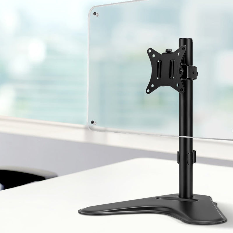 Monitor Arm Stand Single Black - Rivercity House & Home Co. (ABN 18 642 972 209) - Affordable Modern Furniture Australia