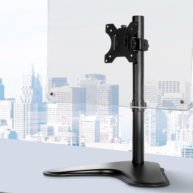 Monitor Arm Stand Single Black - Rivercity House & Home Co. (ABN 18 642 972 209) - Affordable Modern Furniture Australia