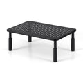 Adjustable Monitor and Laptop Stand with 3 Height Settings and Desk Organiser - Black