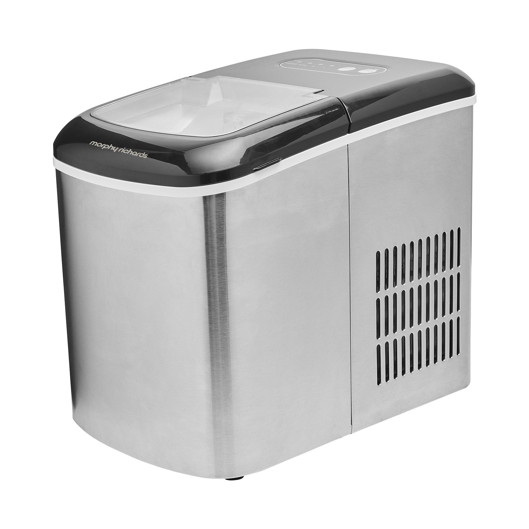Morphy Richards 15kg Ice Maker in Stainless Steel - Appliances > Kitchen Appliances > Ice Makers - Rivercity House & Home Co. (ABN 18 642 972 209) - Affordable Modern Furniture Australia