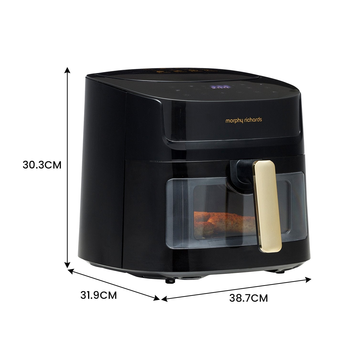 Morphy Richards 6.5L Digital Air Fryer MRAF72BK w/LED Touch Control Panel 8 Preset Cooking Programs Non Stick Drawer - Appliances > Kitchen Appliances > Air Fryers - Rivercity House & Home Co. (ABN 18 642 972 209) - Affordable Modern Furniture Australia