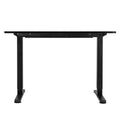 Motorised Adjustable Standing Desk 140cm with Frame and Desktop - Black
