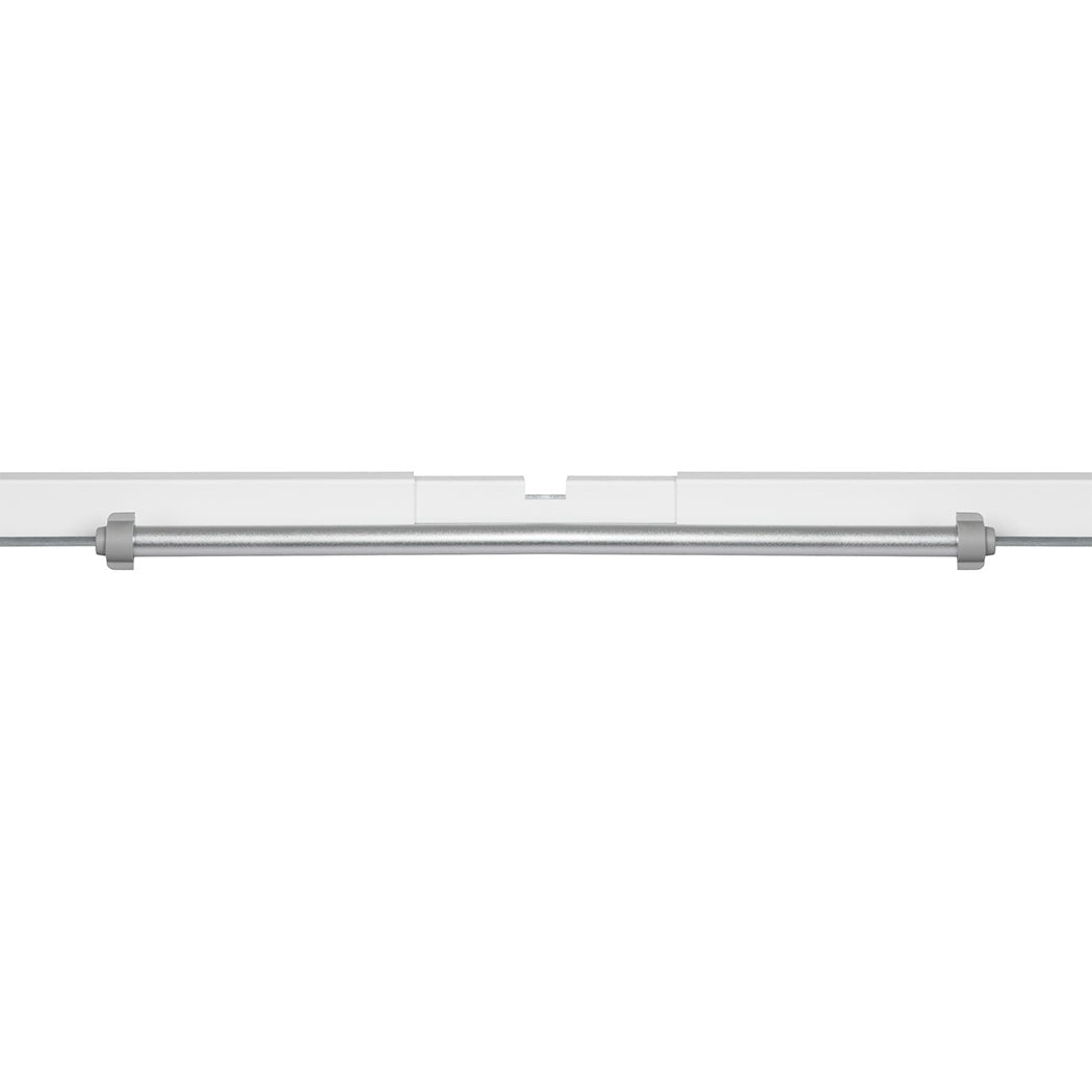 Motorised Height Adjustable Standing Desk Frame 110 - 140cm - White - Rivercity House & Home Co. (ABN 18 642 972 209) - Affordable Modern Furniture Australia