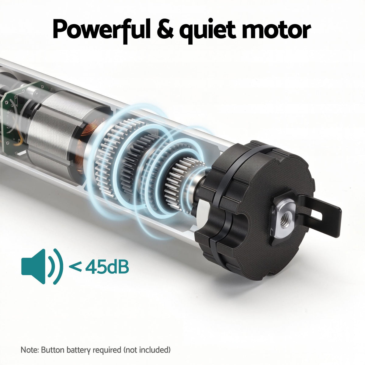 Motorised Pivot Arm Awning Window Sun Shade 2.8 x 2.1m - Grey - Home & Garden > Shading > Awnings - Rivercity House & Home Co. (ABN 18 642 972 209) - Affordable Modern Furniture Australia