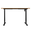 Motorised Standing Desk 120cm Height Adjustable with Natural Top - Natural