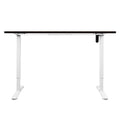 Motorised Standing Desk 120cm Height with Walnut Top - Walnut