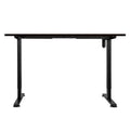 Motorised Standing Desk 120cm Height with Walnut Top - Walnut