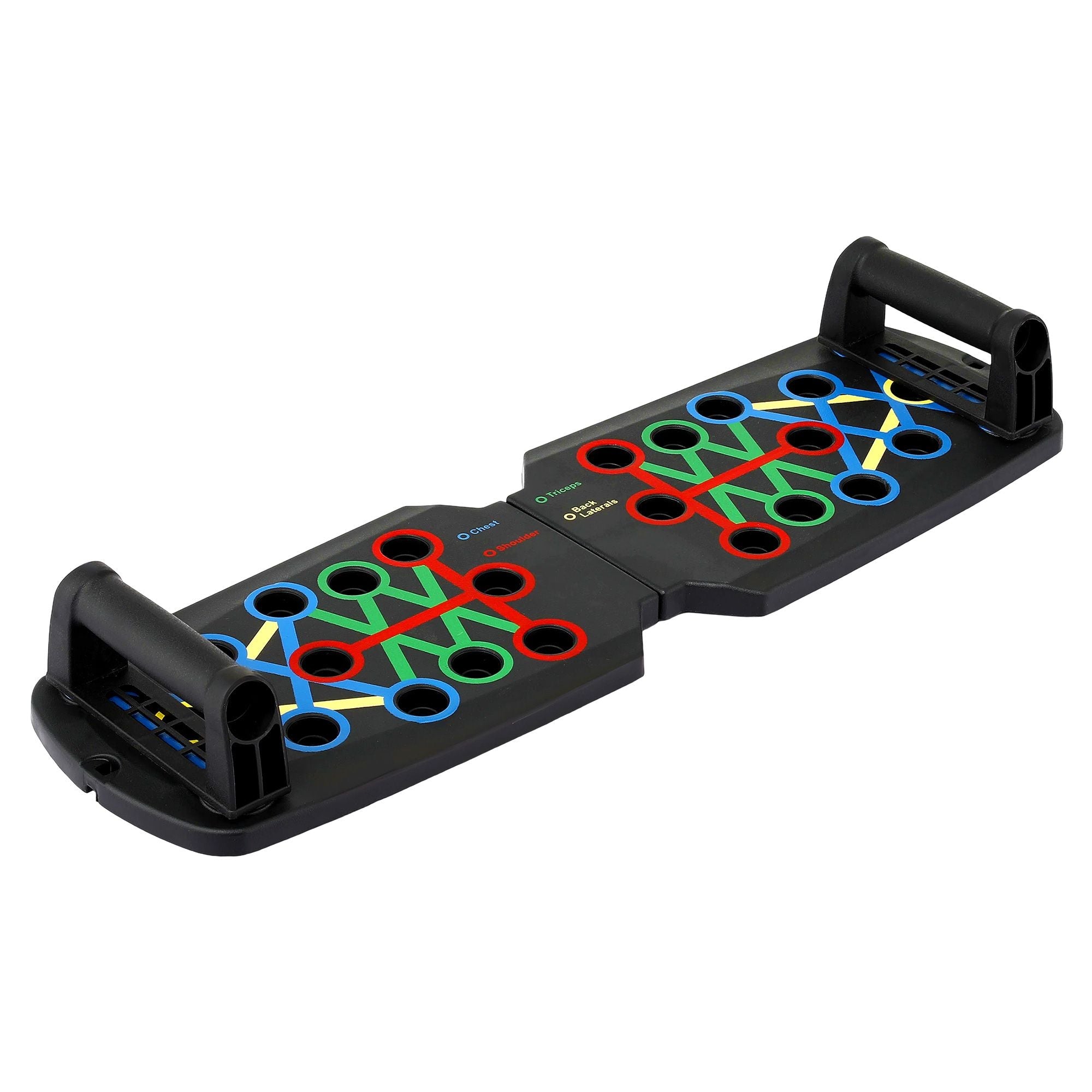 Multi-Function Push Up Workout Board with Rack - Black - Sports & Fitness > Exercise, Gym & Fitness > Gym Equipment & Accessories - Rivercity House & Home Co. (ABN 18 642 972 209) - Affordable Modern Furniture Australia