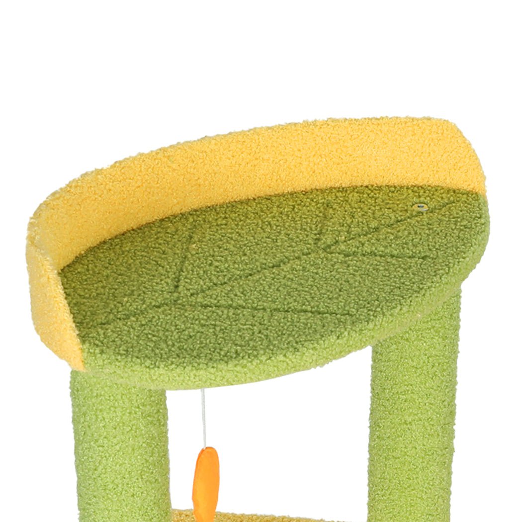 Multi - Level Cat Tree Kitten Furniture Condo with Scratching Posts - Green - Rivercity House & Home Co. (ABN 18 642 972 209) - Affordable Modern Furniture Australia