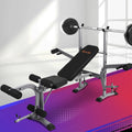 Multi Station Weight Bench Press Black