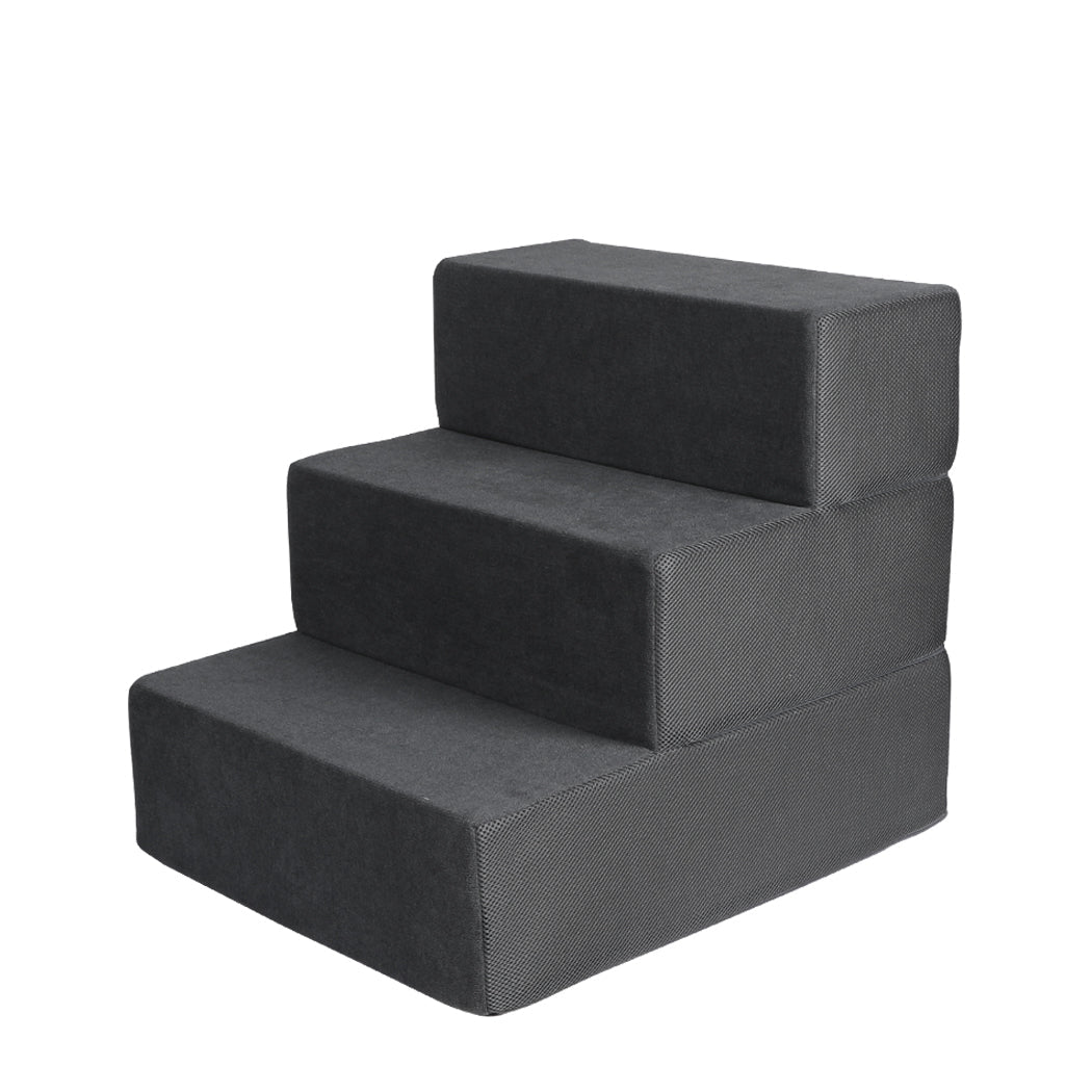 Multi - Step Adjustable Dog Ramp for 9KG Pets - Grey - Rivercity House & Home Co. (ABN 18 642 972 209) - Affordable Modern Furniture Australia