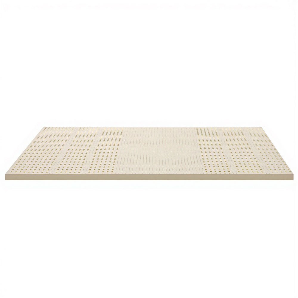 Natural Latex Mattress Topper 5cm King Single - White - Furniture > Mattresses > Mattress Toppers - Rivercity House & Home Co. (ABN 18 642 972 209) - Affordable Modern Furniture Australia