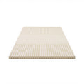Natural Latex Mattress Topper 5cm King Single - White