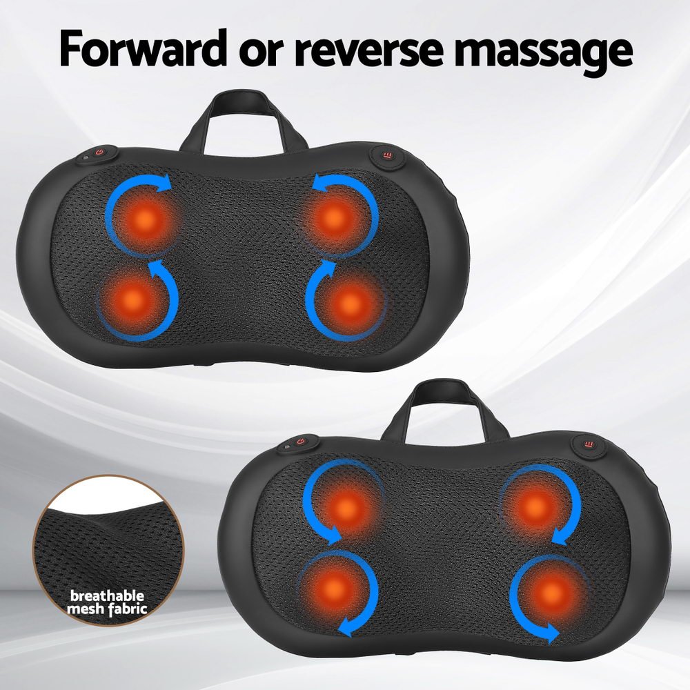 Neck Massager With Heat Kneading Back Massager - Health & Beauty > Massage & Relaxation > Massagers - Rivercity House & Home Co. (ABN 18 642 972 209) - Affordable Modern Furniture Australia