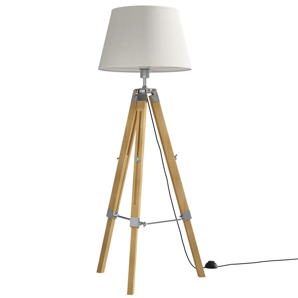 Nordic Inspired Tripod Floor Lamp - Furniture > Bedroom - Rivercity House & Home Co. (ABN 18 642 972 209) - Affordable Modern Furniture Australia