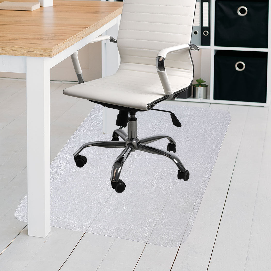 Office Chair Mat 120x90cm Floor Protector Carpet - Clear - Rivercity House & Home Co. (ABN 18 642 972 209) - Affordable Modern Furniture Australia