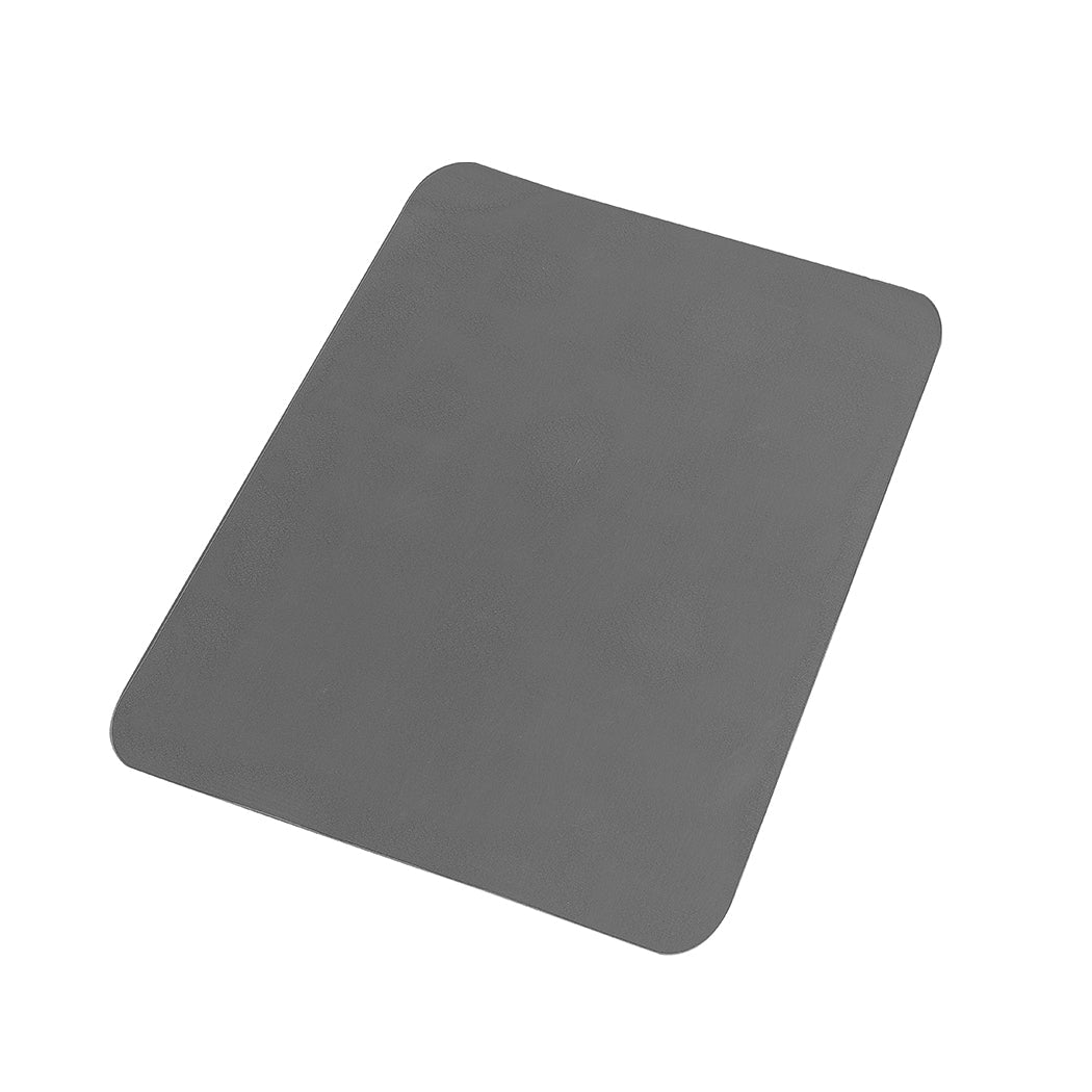 Office Chair Mat 120x90cm PVC Floor Protector with Grippers - Black - Rivercity House & Home Co. (ABN 18 642 972 209) - Affordable Modern Furniture Australia