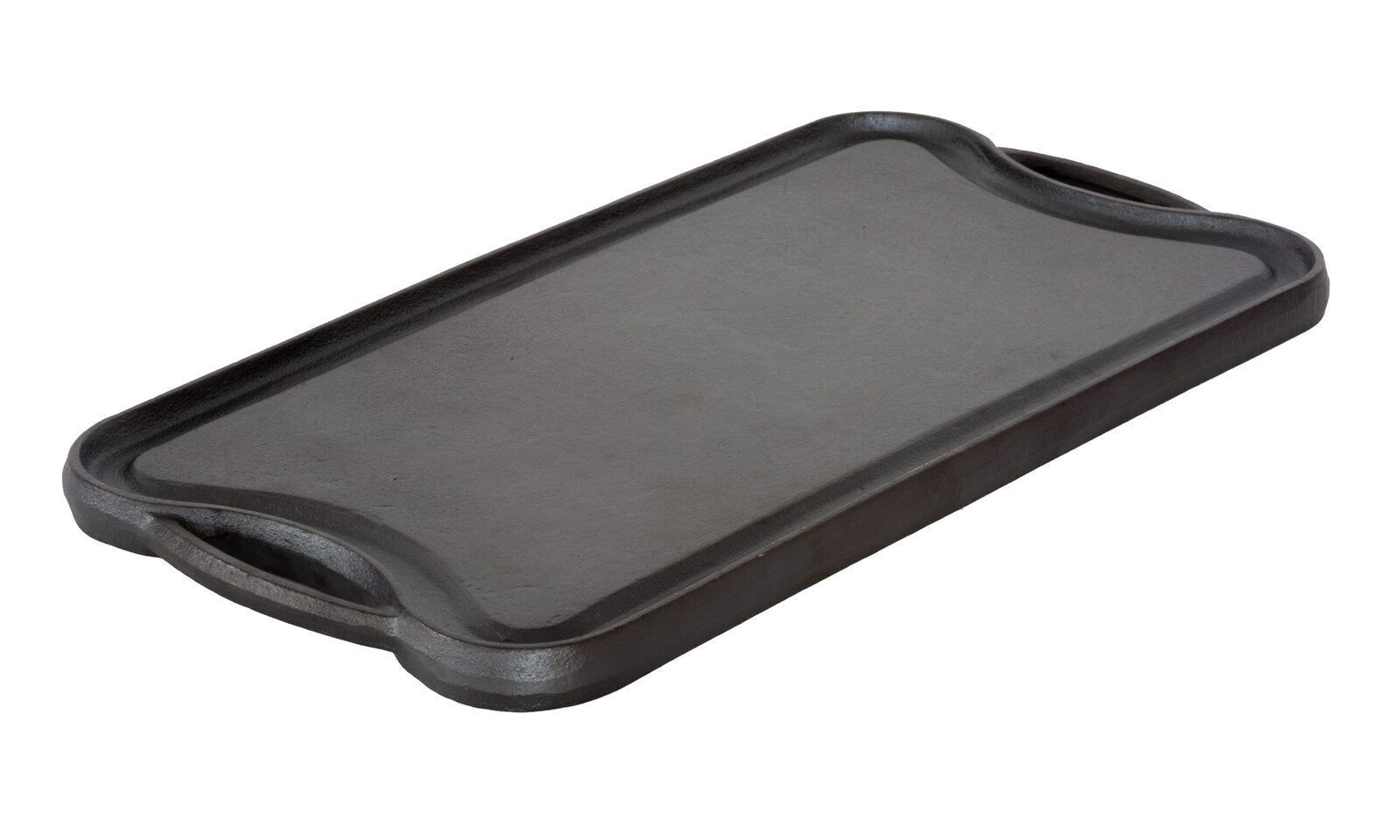 Oil - seasoned Ready to use 50.7x25.8cm Reversible Cast Iron Grill - Black - Home & Garden > Kitchenware > Skillets & Frying Pans - Rivercity House & Home Co. (ABN 18 642 972 209) - Affordable Modern Furniture Australia
