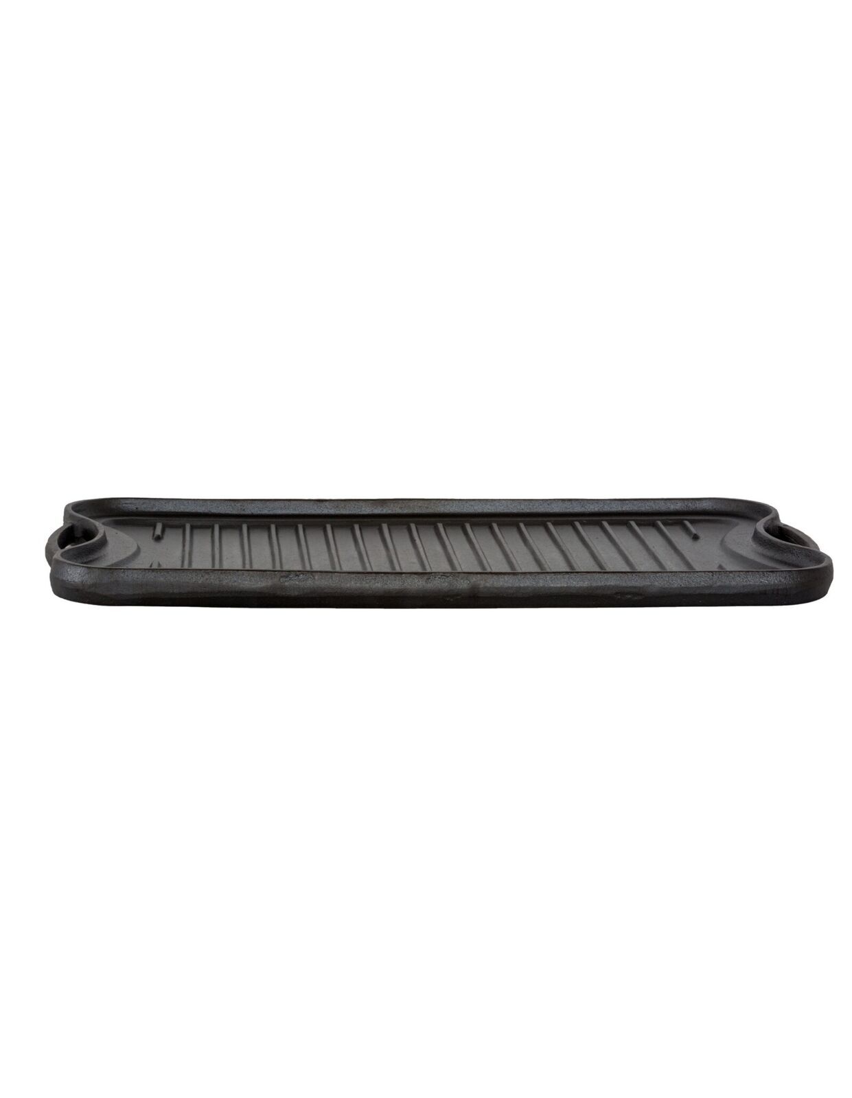 Oil - seasoned Ready to use 50.7x25.8cm Reversible Cast Iron Grill - Black - Home & Garden > Kitchenware > Skillets & Frying Pans - Rivercity House & Home Co. (ABN 18 642 972 209) - Affordable Modern Furniture Australia