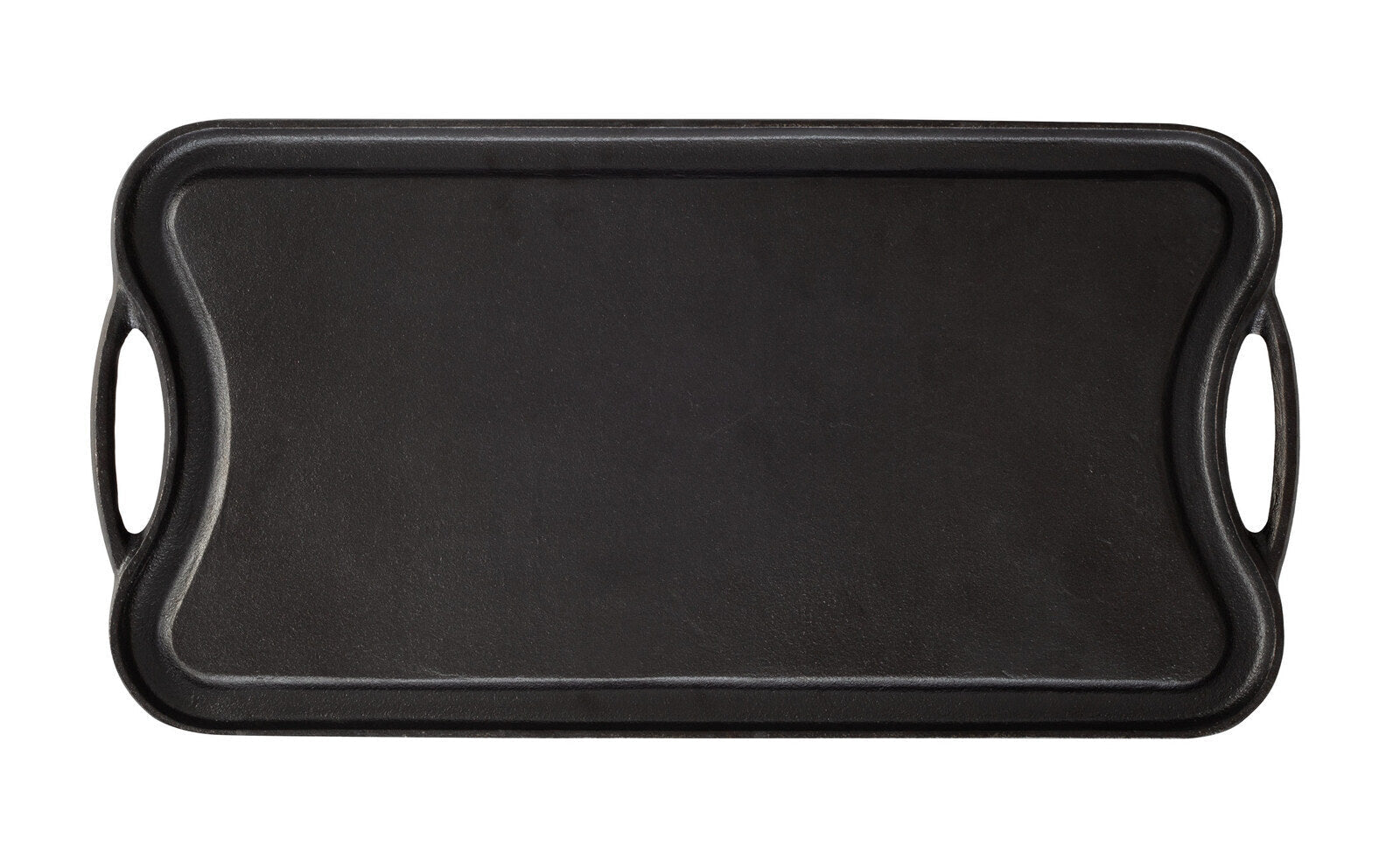 Oil - seasoned Ready to use 50.7x25.8cm Reversible Cast Iron Grill - Black - Home & Garden > Kitchenware > Skillets & Frying Pans - Rivercity House & Home Co. (ABN 18 642 972 209) - Affordable Modern Furniture Australia