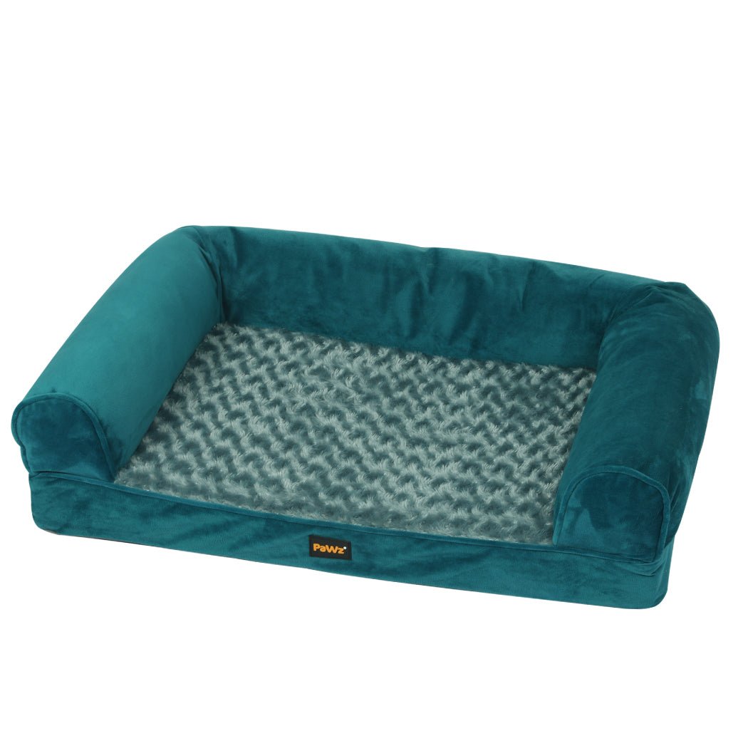 Orthopaedic Dog Bed Sofa Medium - Blue - Rivercity House & Home Co. (ABN 18 642 972 209) - Affordable Modern Furniture Australia