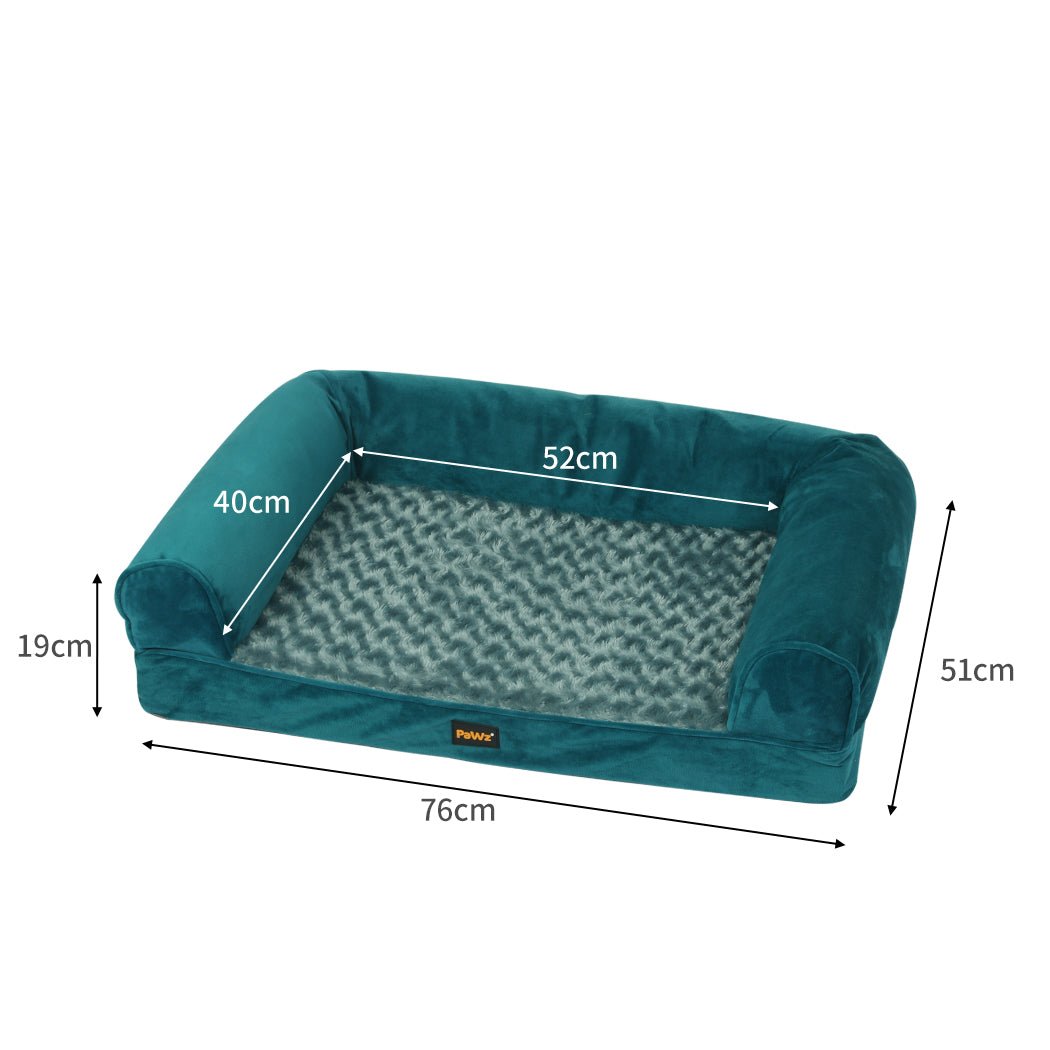 Orthopaedic Dog Bed Sofa Medium - Blue - Rivercity House & Home Co. (ABN 18 642 972 209) - Affordable Modern Furniture Australia