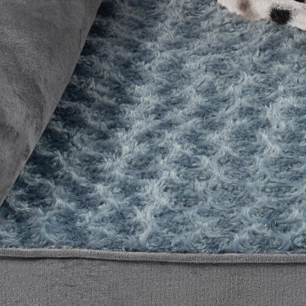 Orthopaedic Medium Dog Sofa Bed with Memory Foam - Grey - Rivercity House & Home Co. (ABN 18 642 972 209) - Affordable Modern Furniture Australia