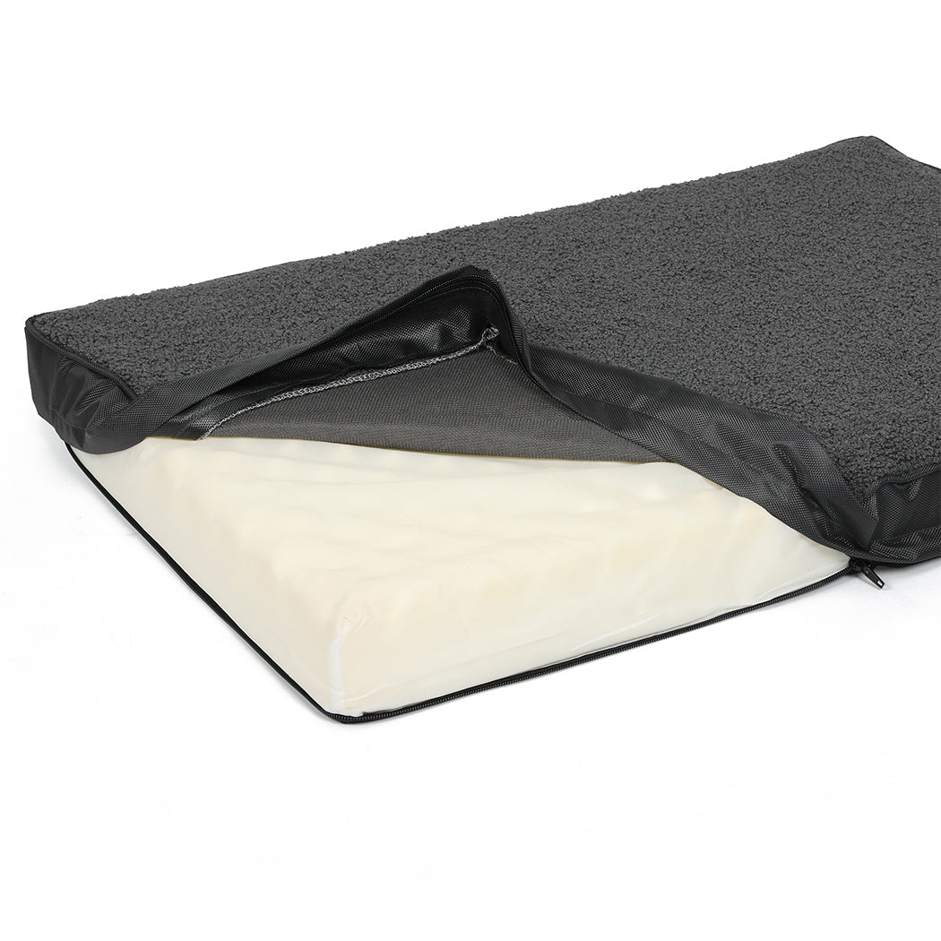 Orthopaedic Pet Dog Bed XL - Grey - Rivercity House & Home Co. (ABN 18 642 972 209) - Affordable Modern Furniture Australia