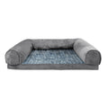 Orthopaedic XL Pet Bed Sofa Cover - Grey