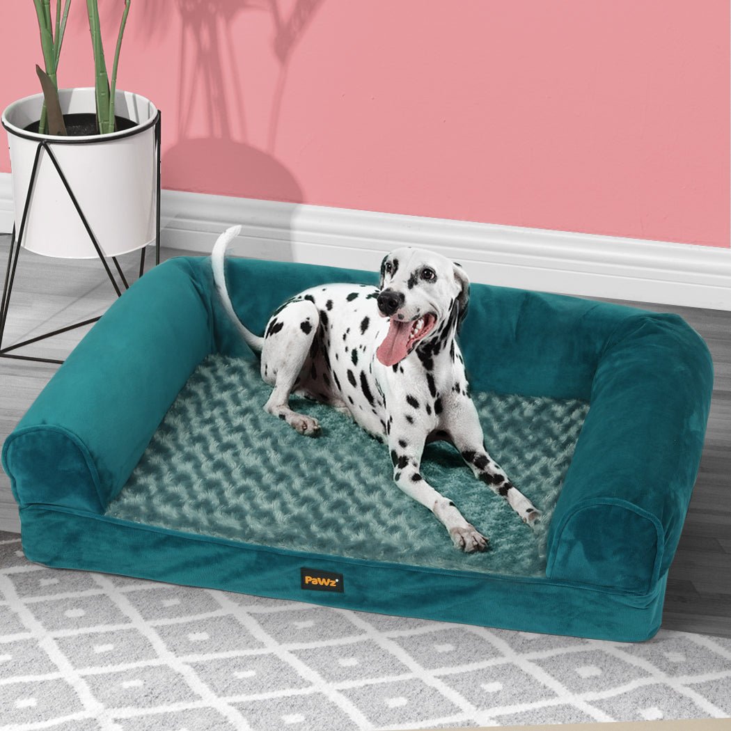 Orthopaedic XXL Dog Bed Sofa Soft Warm - Blue - Rivercity House & Home Co. (ABN 18 642 972 209) - Affordable Modern Furniture Australia