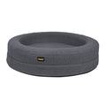 Orthopedic Memory Foam Calming Dog Bed with Bolstered Sides - Dark Grey