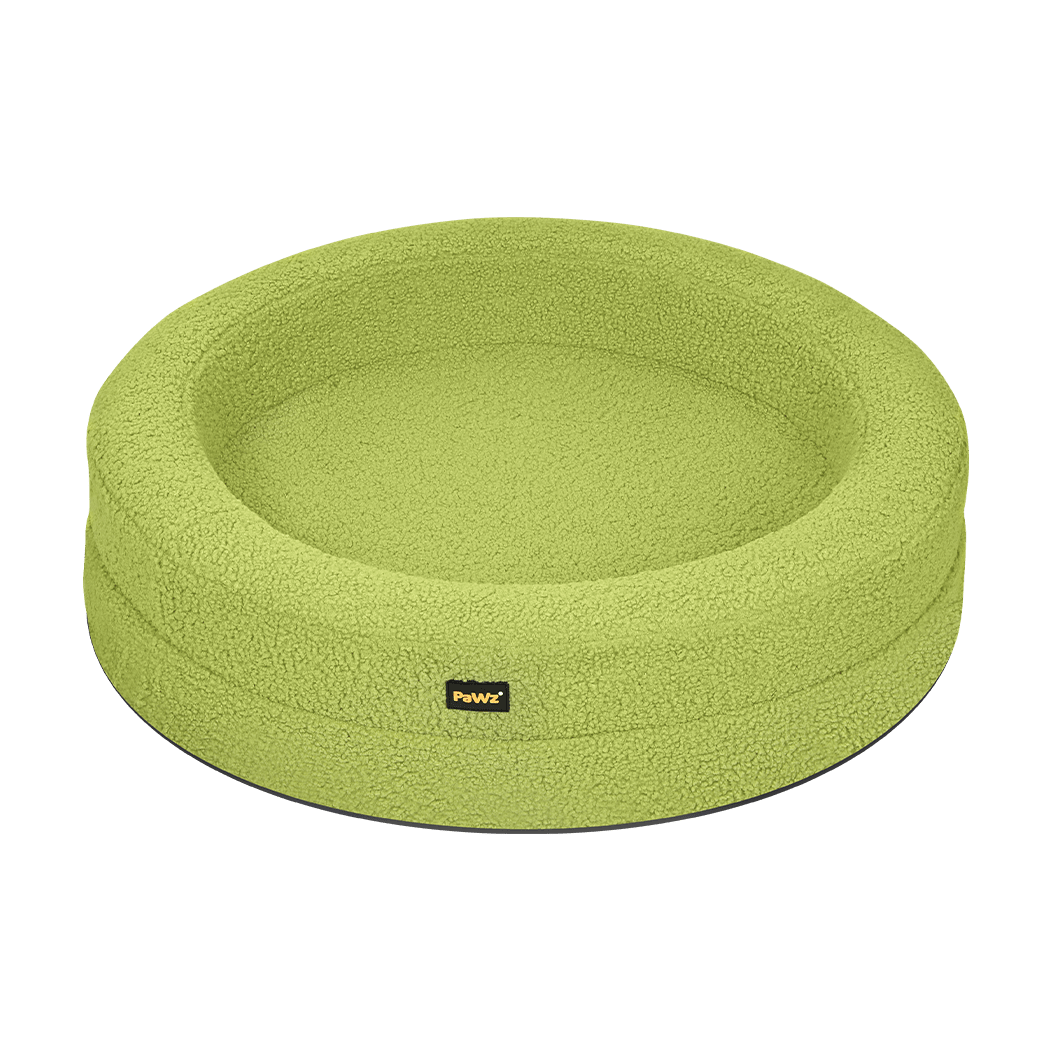 Orthopedic Memory Foam Calming Dog Bed with Bolstered Sides - Green - Rivercity House & Home Co. (ABN 18 642 972 209) - Affordable Modern Furniture Australia