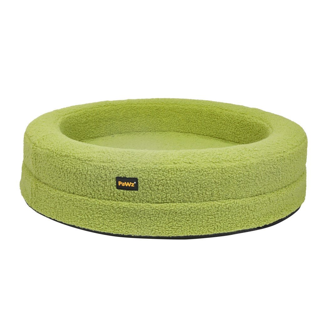 Orthopedic Memory Foam Calming Dog Bed with Bolstered Sides - Green - Rivercity House & Home Co. (ABN 18 642 972 209) - Affordable Modern Furniture Australia