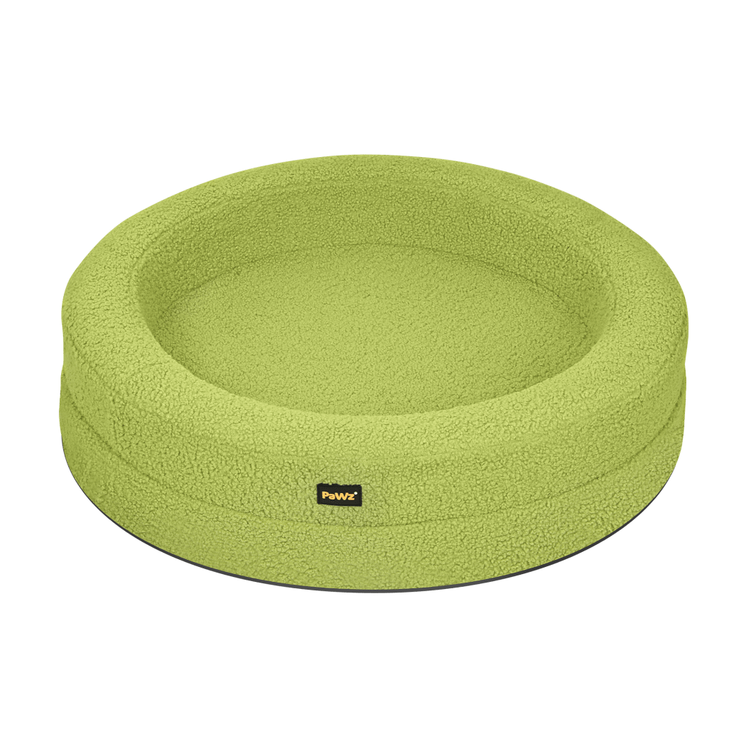 Orthopedic Memory Foam Calming Dog Bed with Bolstered Sides - Green - Rivercity House & Home Co. (ABN 18 642 972 209) - Affordable Modern Furniture Australia