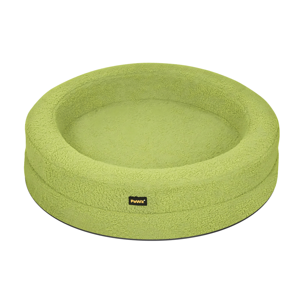 Orthopedic Memory Foam Calming Dog Bed with Bolstered Sides - Green - Rivercity House & Home Co. (ABN 18 642 972 209) - Affordable Modern Furniture Australia