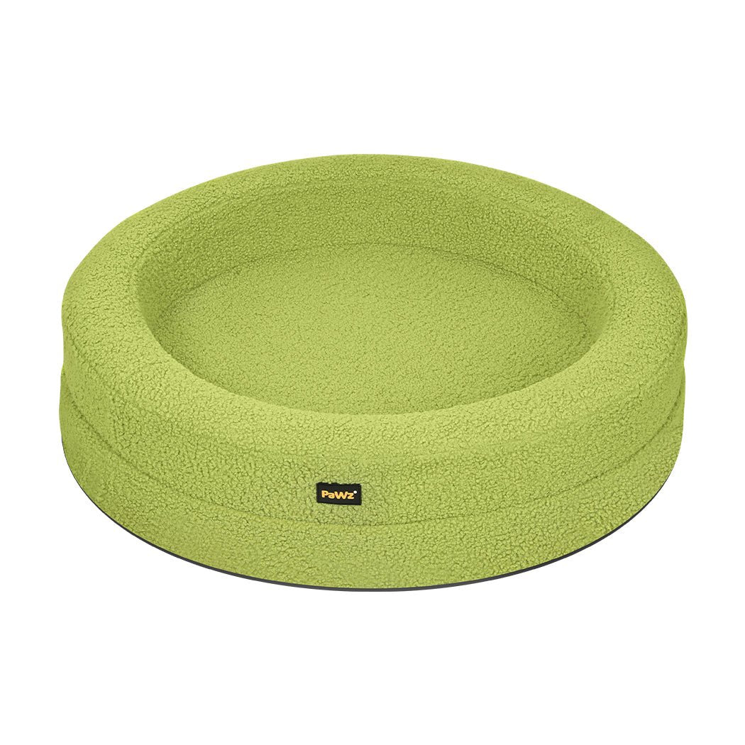 Orthopedic Memory Foam Calming Dog Bed with Bolstered Sides - Green - Rivercity House & Home Co. (ABN 18 642 972 209) - Affordable Modern Furniture Australia