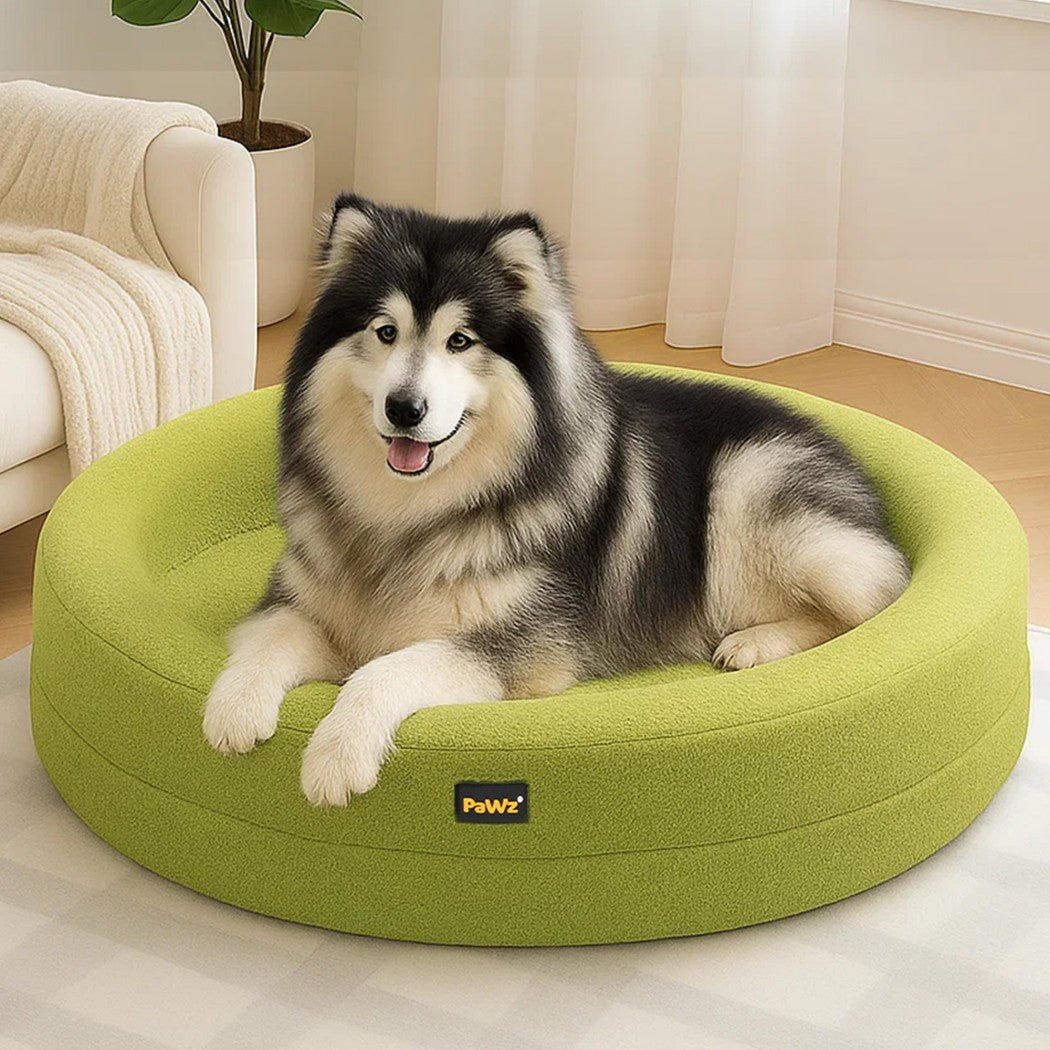 Orthopedic Memory Foam Calming Dog Bed XX - Large - Green - Rivercity House & Home Co. (ABN 18 642 972 209) - Affordable Modern Furniture Australia