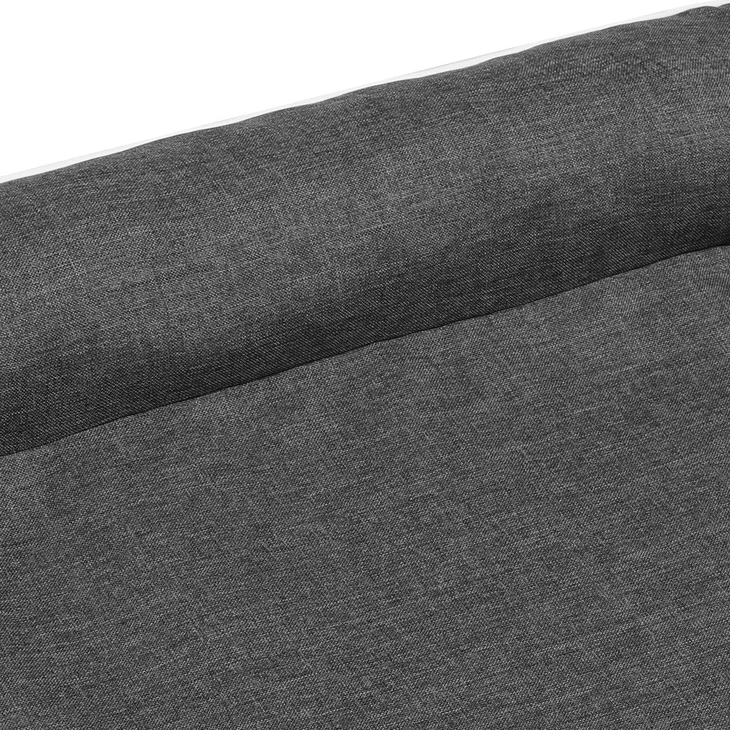 Orthopedic Memory Foam Dog Bed Medium - Grey - Rivercity House & Home Co. (ABN 18 642 972 209) - Affordable Modern Furniture Australia