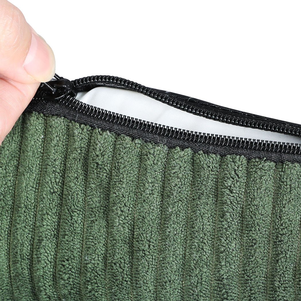 Orthopedic Non - Slip Dog Bed Mat with Bolstered Cushion - Green - Rivercity House & Home Co. (ABN 18 642 972 209) - Affordable Modern Furniture Australia