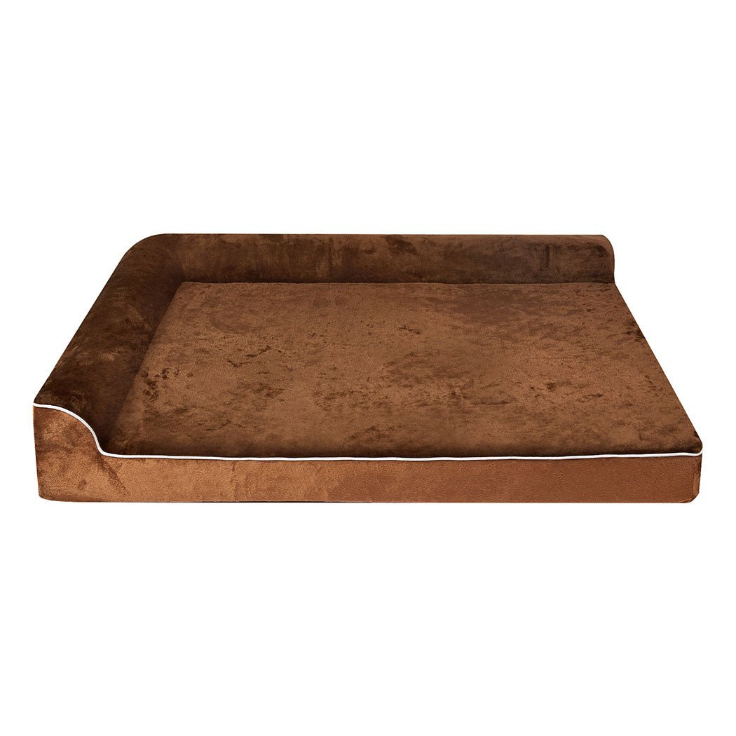 Orthopedic XXL Dog Bed with Memory Foam Support - Coffee - Rivercity House & Home Co. (ABN 18 642 972 209) - Affordable Modern Furniture Australia
