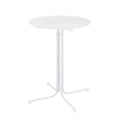Outdoor Round Folding Bar Table 109cm Patio Furniture - White
