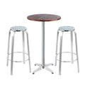 Outdoor Bistro Set Bar Table & Stools