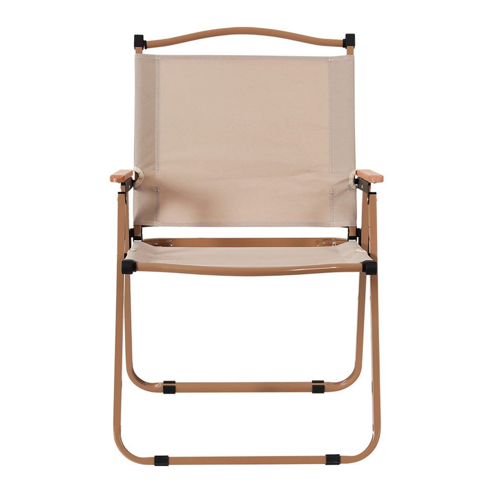 Outdoor Camping Chairs Portable Folding Beach Chair Patio Furniture - Furniture > Outdoor > Outdoor Sofas & Lounge Sets - Rivercity House & Home Co. (ABN 18 642 972 209) - Affordable Modern Furniture Australia