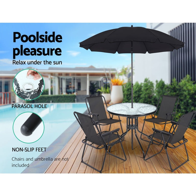 Outdoor Dining Table 70CM - Rivercity House & Home Co. (ABN 18 642 972 209) - Affordable Modern Furniture Australia