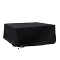 Outdoor Furniture Cover 15cm Waterproof Tear Resistant - Black