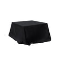 Outdoor Furniture Cover Waterproof Tear Resistant with Draw Cord - Black