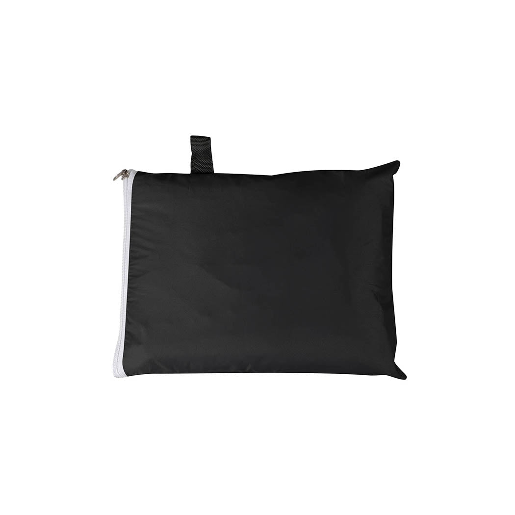 Outdoor Furniture Cover with 10cm Extension - Black - Rivercity House & Home Co. (ABN 18 642 972 209) - Affordable Modern Furniture Australia